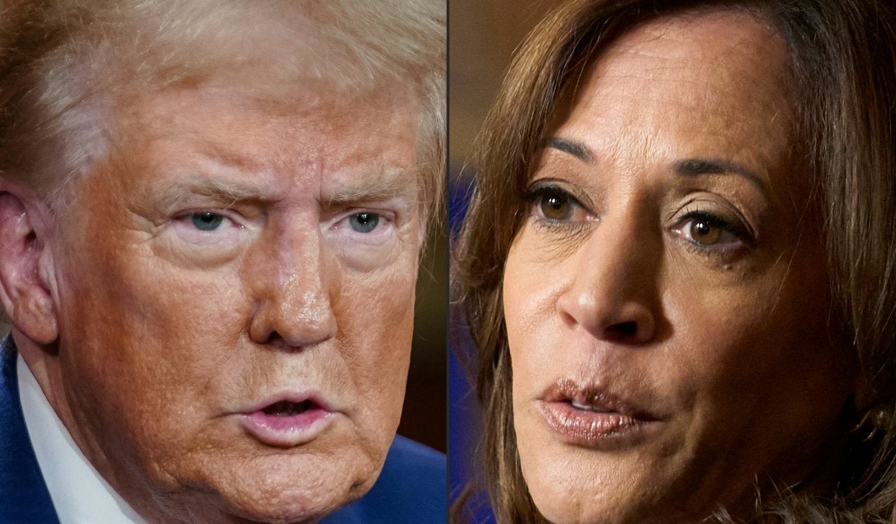Donald Trump y Kamala Harris