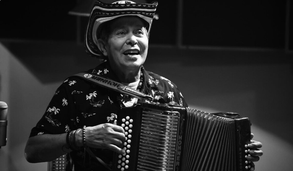 El folclor vallenato llora la partida del maestro Egidio Cuadrado, leyenda del acordeón y compositor.