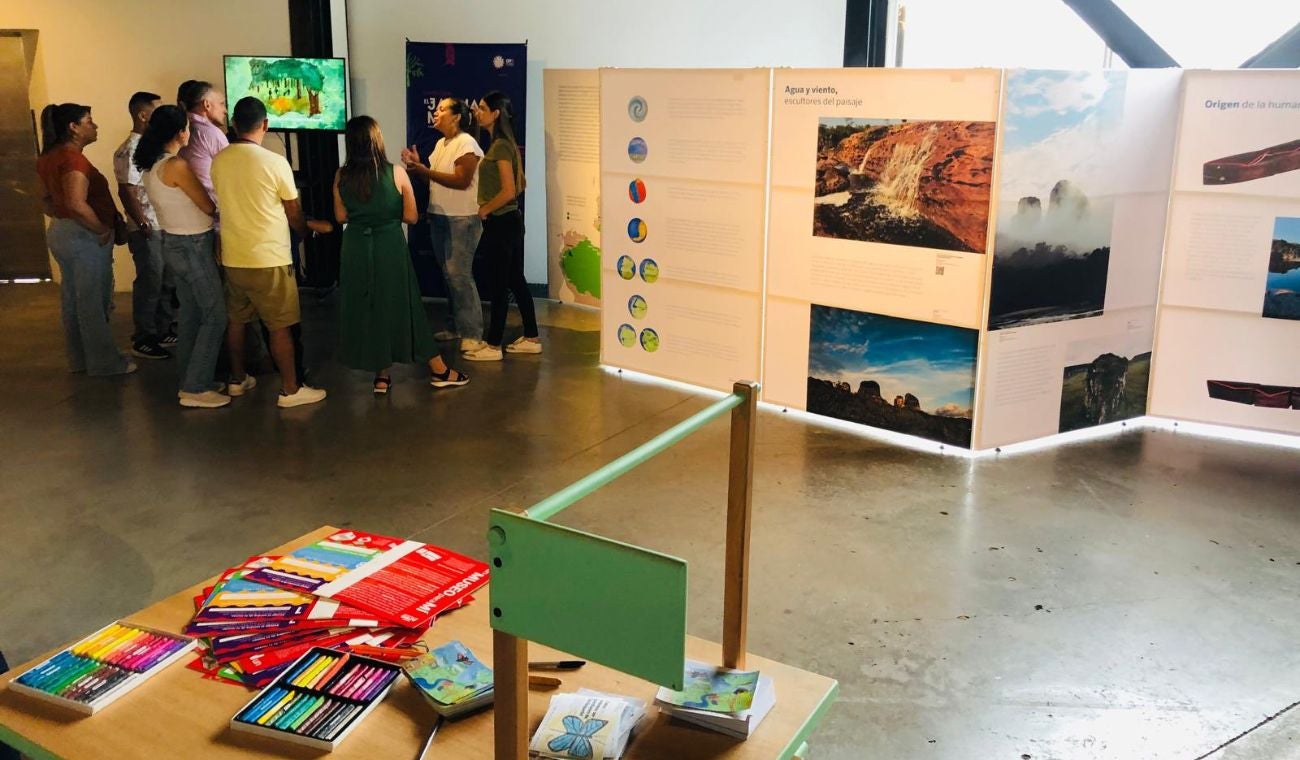 Exposición en Cali durante la COP16