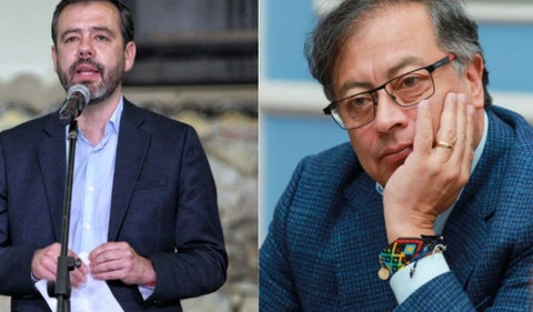Galán y Gustavo Petro