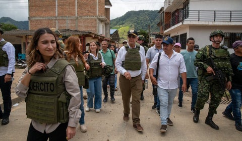 Visita del Gobierno al departamento del Cauca