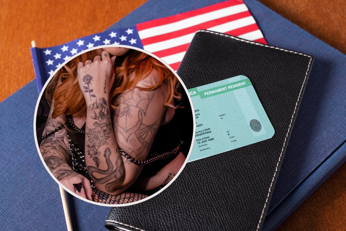 Green card tatuajes