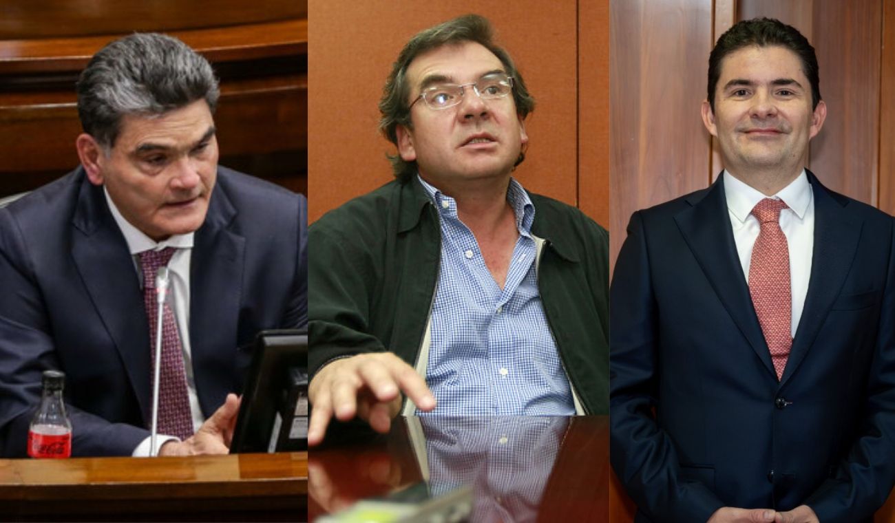 Gregorio Eljach Germán Varón y Luis Felipe Henao