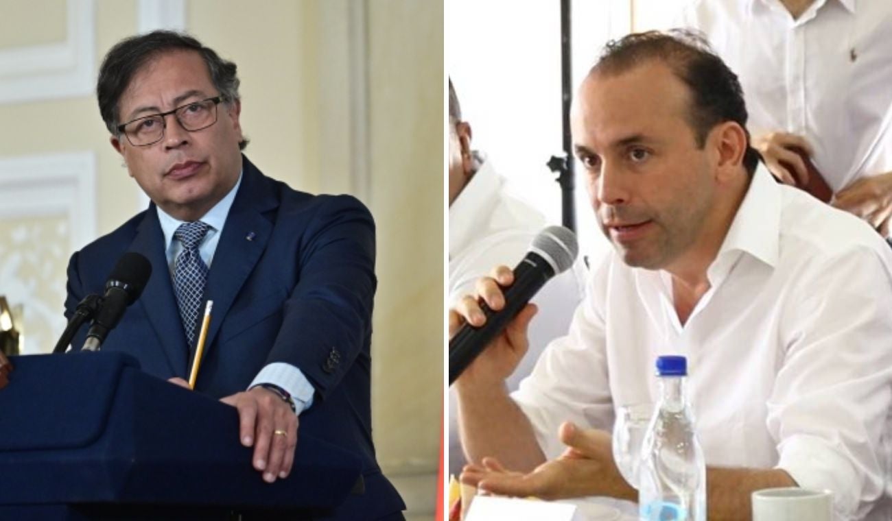 Gustavo Petro y Alejandro Eder