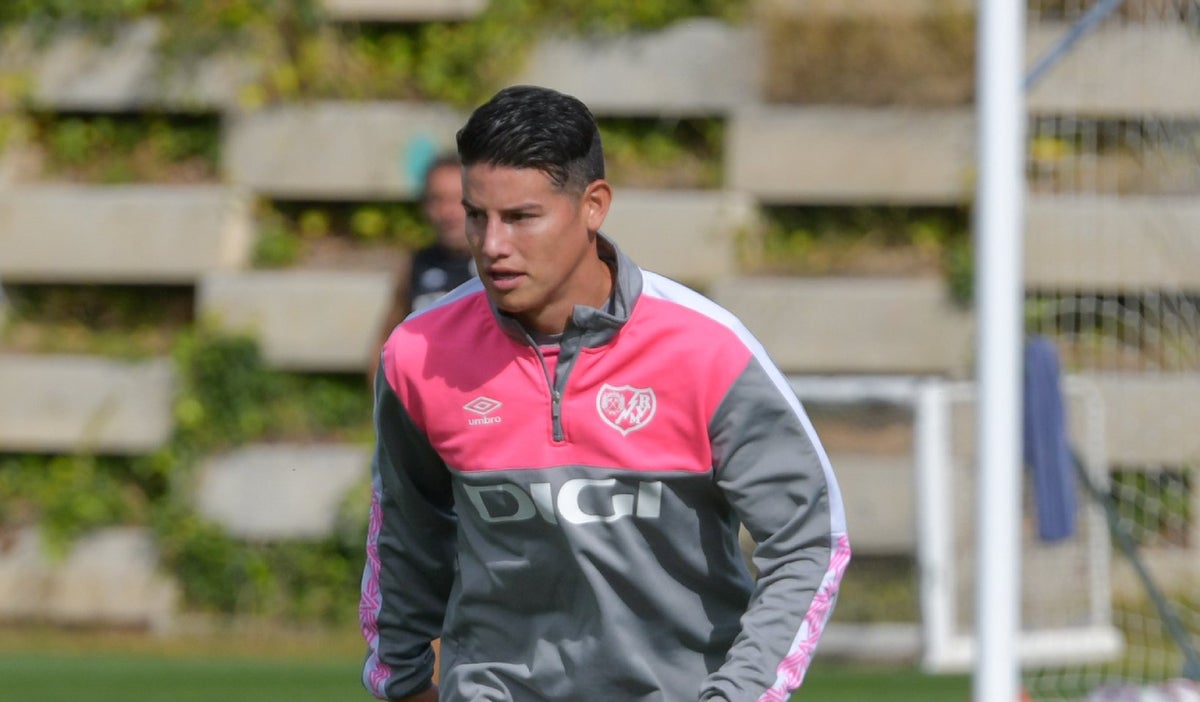 James Rodríguez en el Rayo Vallecano