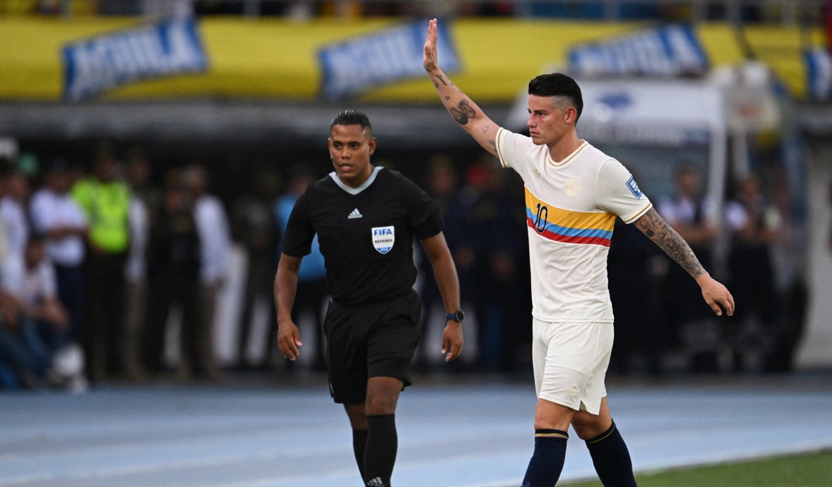 James Rodríguez habla del triunfo de Colombia ante Chile