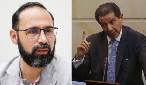 Jose Félix Lafaurie y Andrés Camacho