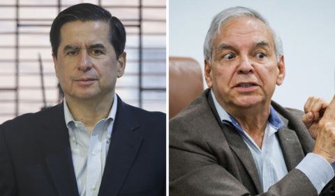 Juan Fernando Cristo y Ricardo Bonilla