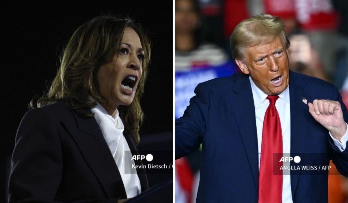 Kamala Harris y Donald Trump