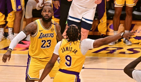 LeBron y Bronny James