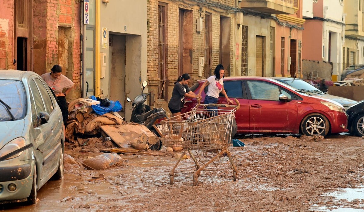 Lluvias en España