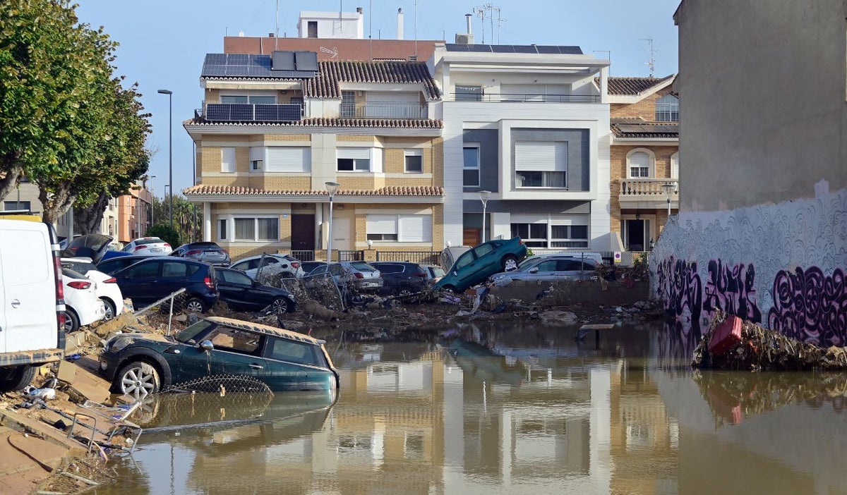 Lluvias en Valencia