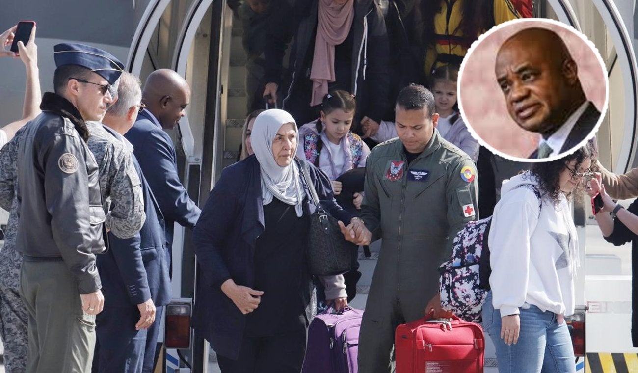 Luis Gilberto Murillo resaltó la repatriación de colombianos desde el Líbano