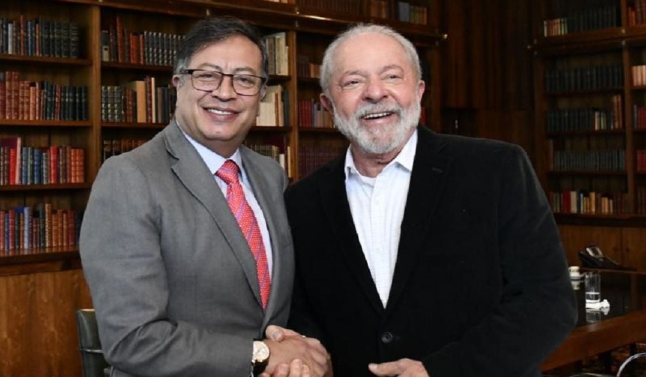 Lula da Silva y Gustavo Petro