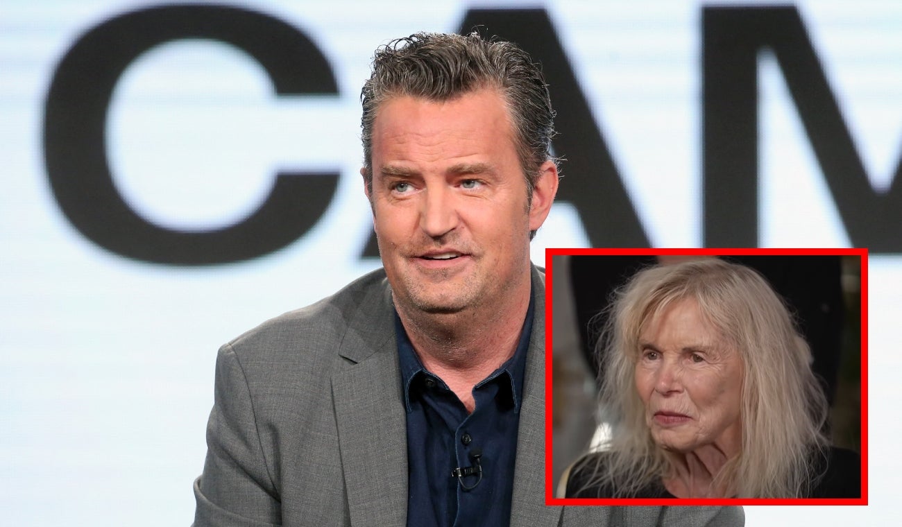 Matthew Perry y su mamá