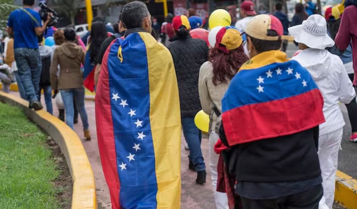 Migrantes venezolanos en Medellín