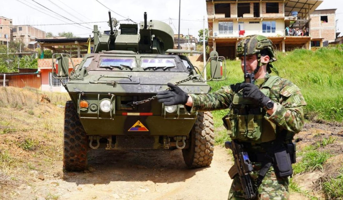 Militares en el Cauca