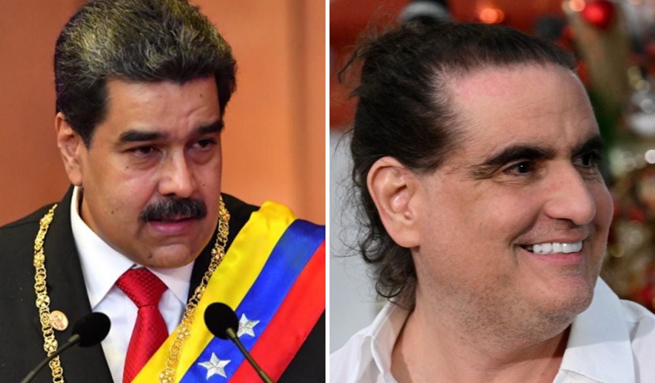 Nicolás Maduro y Álex Saab