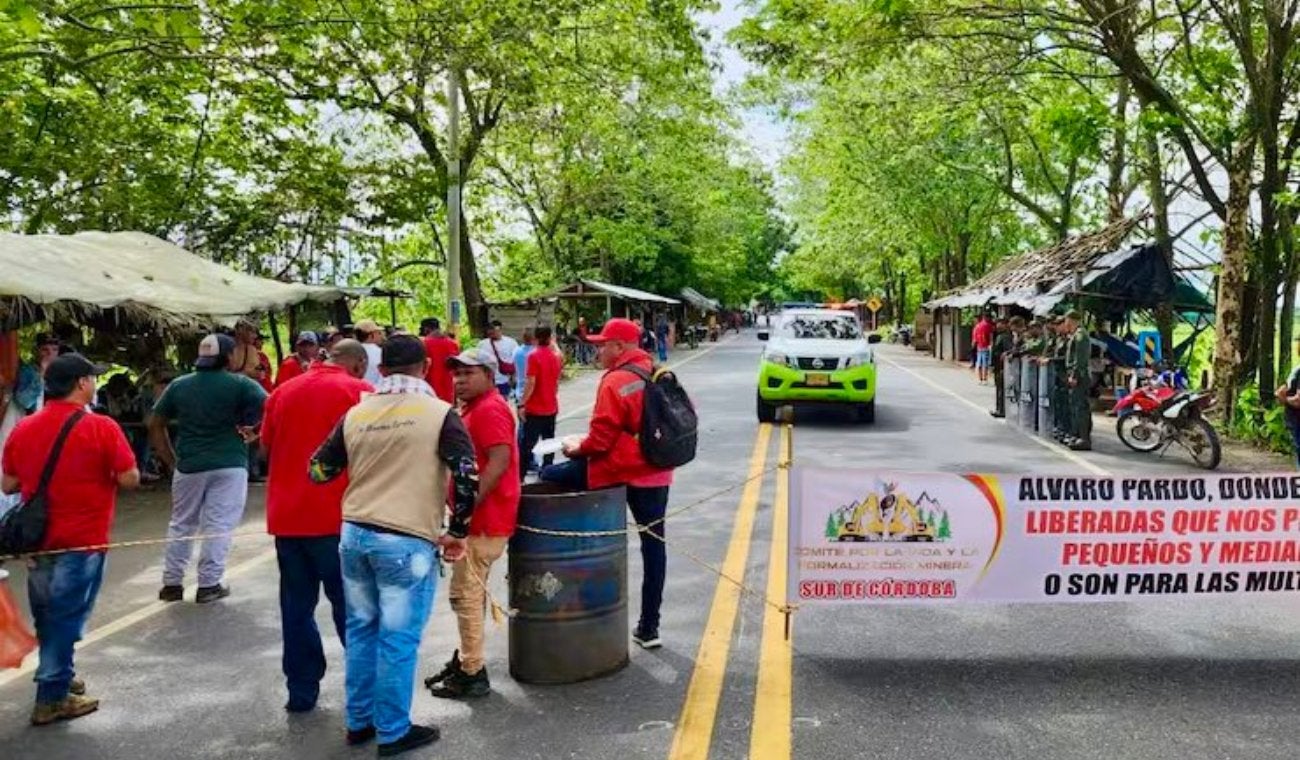 Paro minero Antioquia