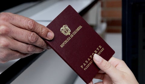 Pasaporte colombiano