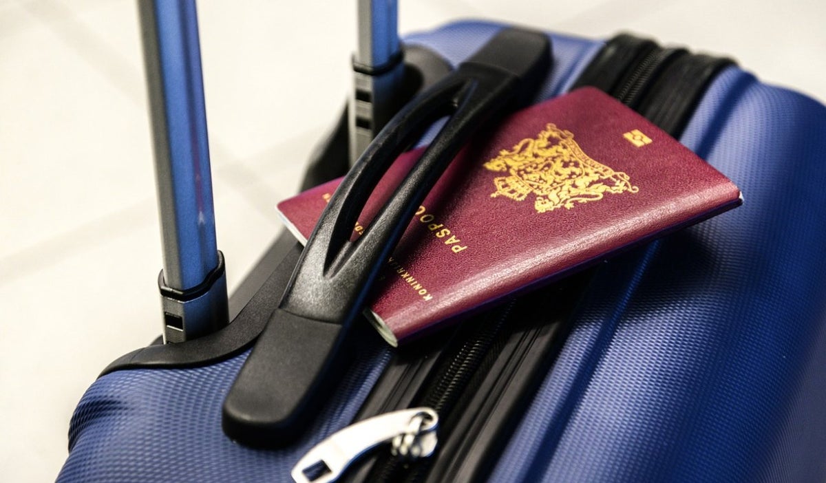 Pasaporte/Maleta de viaje
