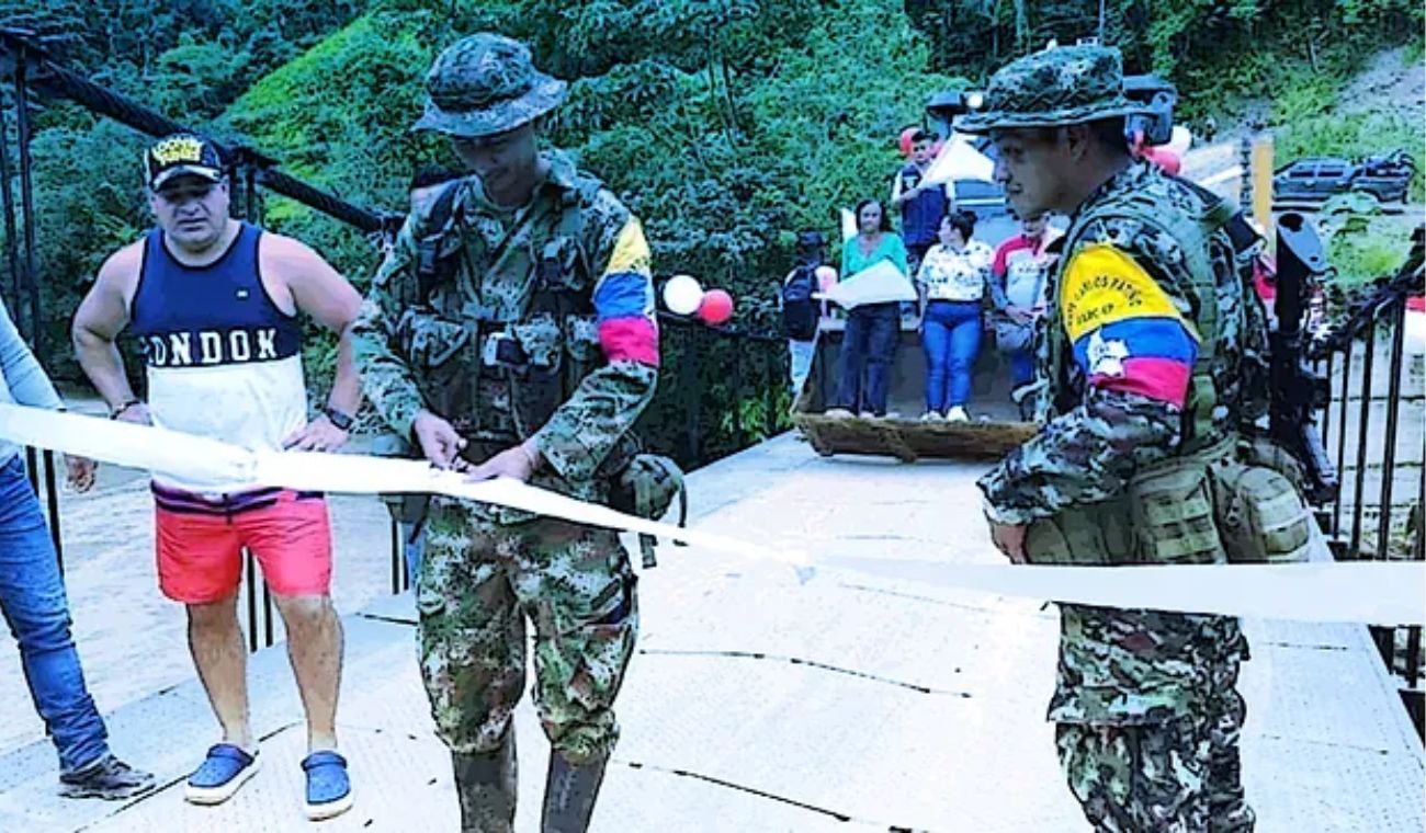Puente de las disidencias en Nariño