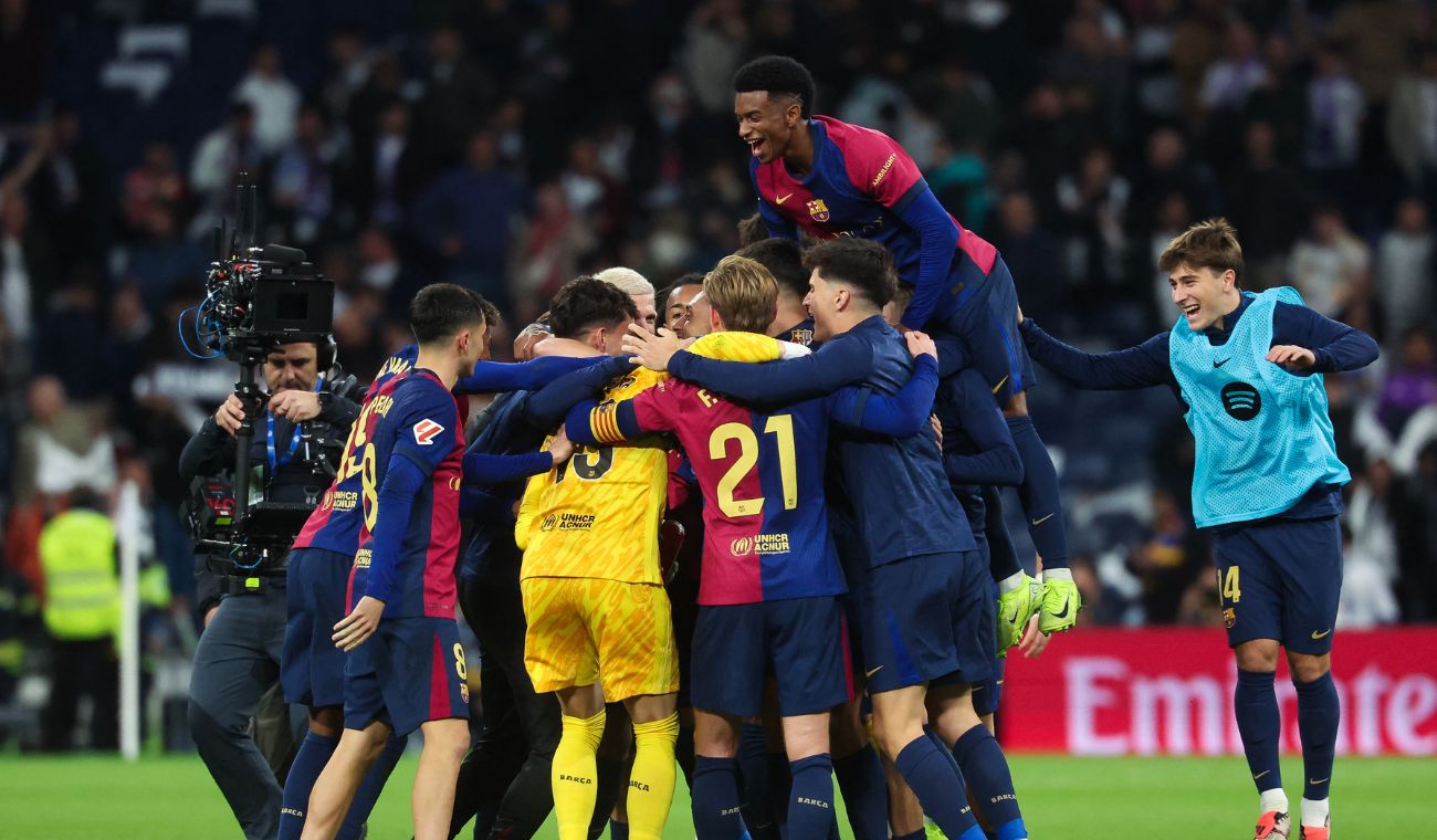 Barcelona goleo al Real Madrid