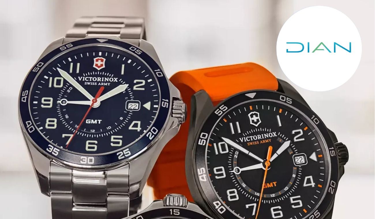 Relojes en subasta en la Dian