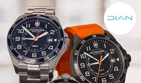 Relojes en subasta en la Dian