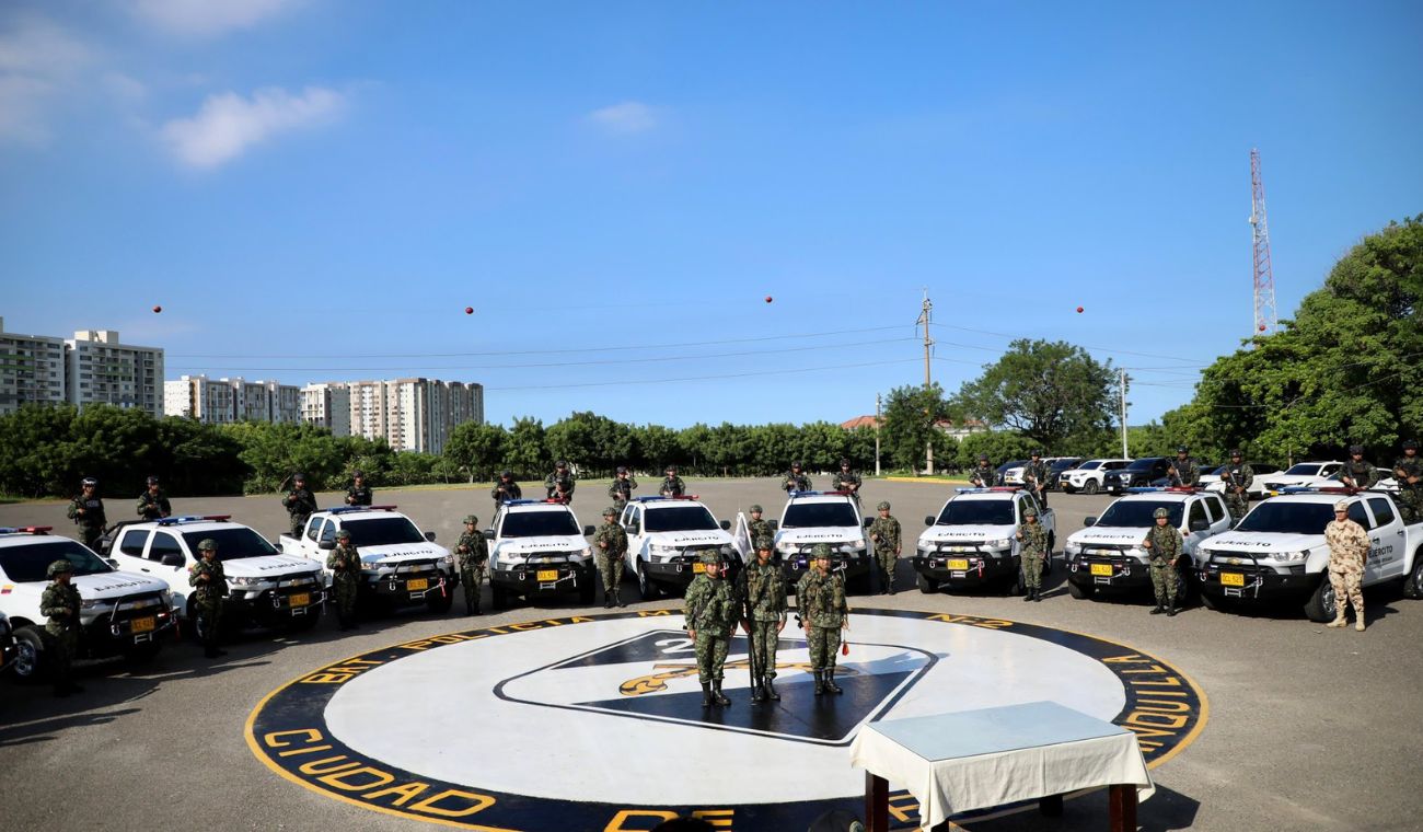 Ejército recibe dotación en Barranquilla