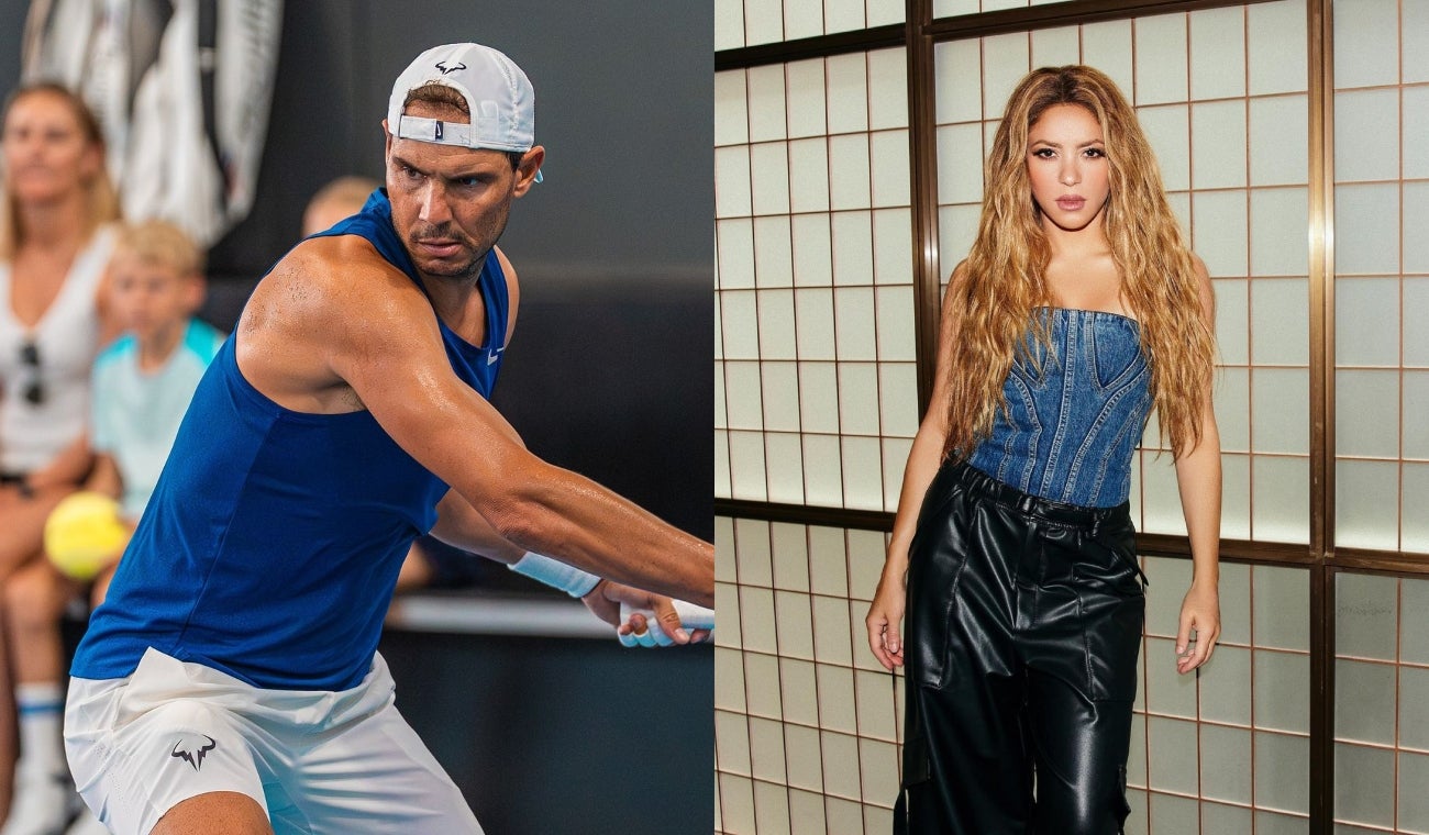 Shakira y Rafael Nadal