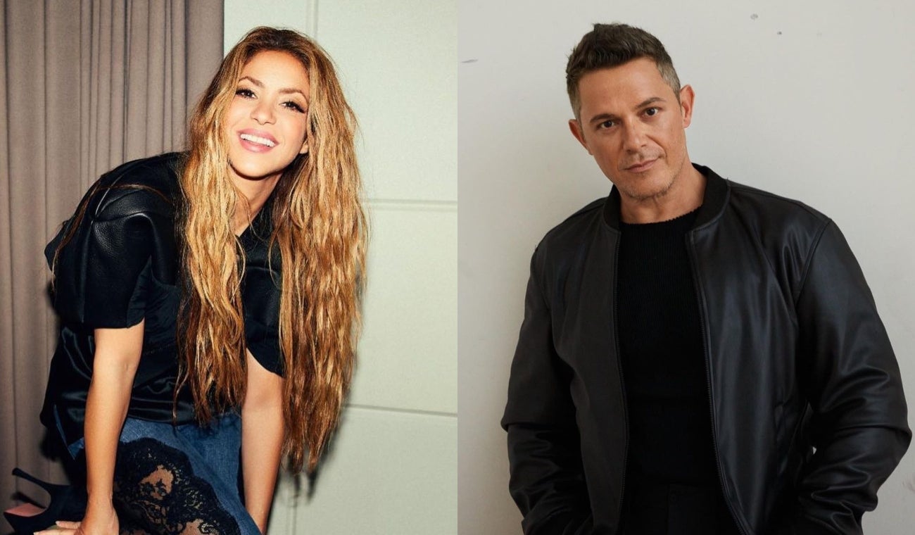 Shakira y Alejandro Sanz