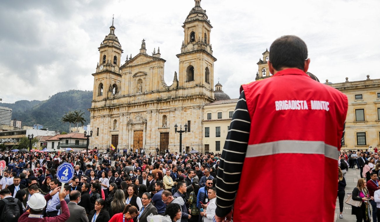Simulacro evacuación Bogotá 2024