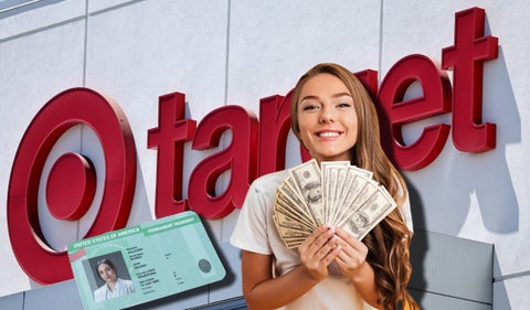 Target green card