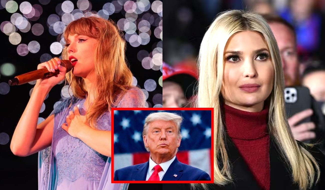 Taylor Swift, Ivanka Trump y Donald Trump