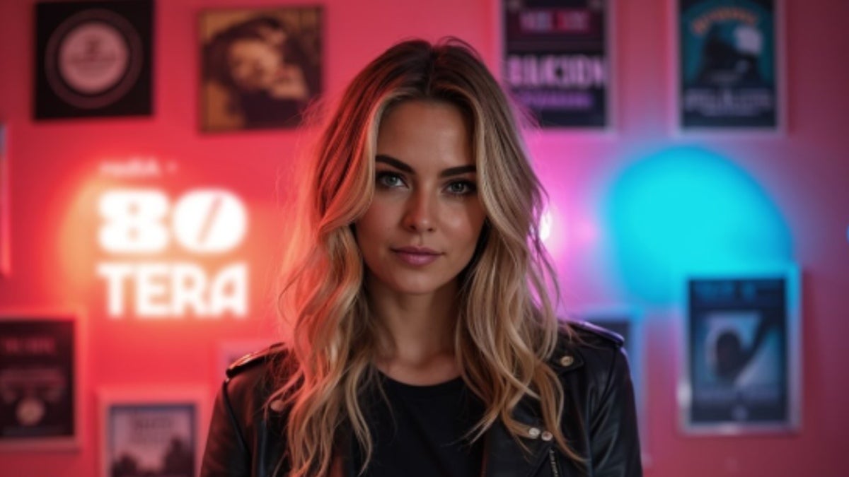 Valeria Moon, dj de Ochentera