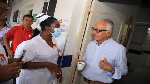 Visita del ministro de salud al Urabá antioqueño