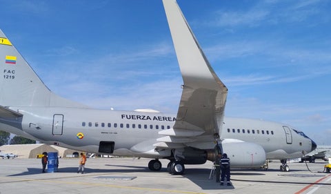 La Fuerza Aérea Colombiana envía segundo vuelo humanitario para repatriar a connacionales en el Líbano