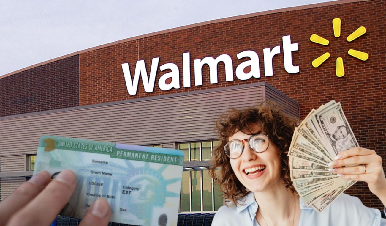 Walmart y green card