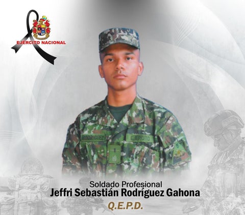 Militar asesinado en Catatumbo