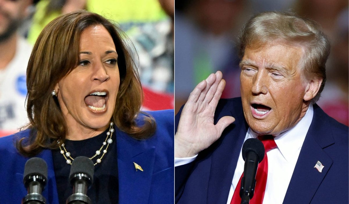 Kamala Harris y Donald Trump
