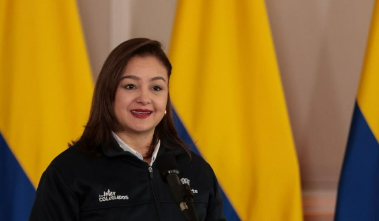 Ministra del Deporte, Luz Cristina López