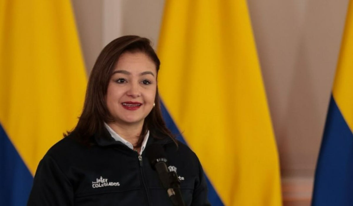 Ministra del Deporte, Luz Cristina López