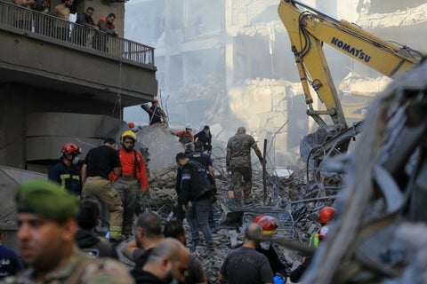Ataque israelí en Beirut, Líbano