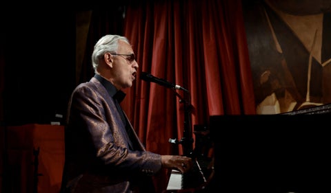 El tenor italiano Andrea Bocelli se presentará en el Estadio El Campín de Bogotá el 21 de febrero de 2025