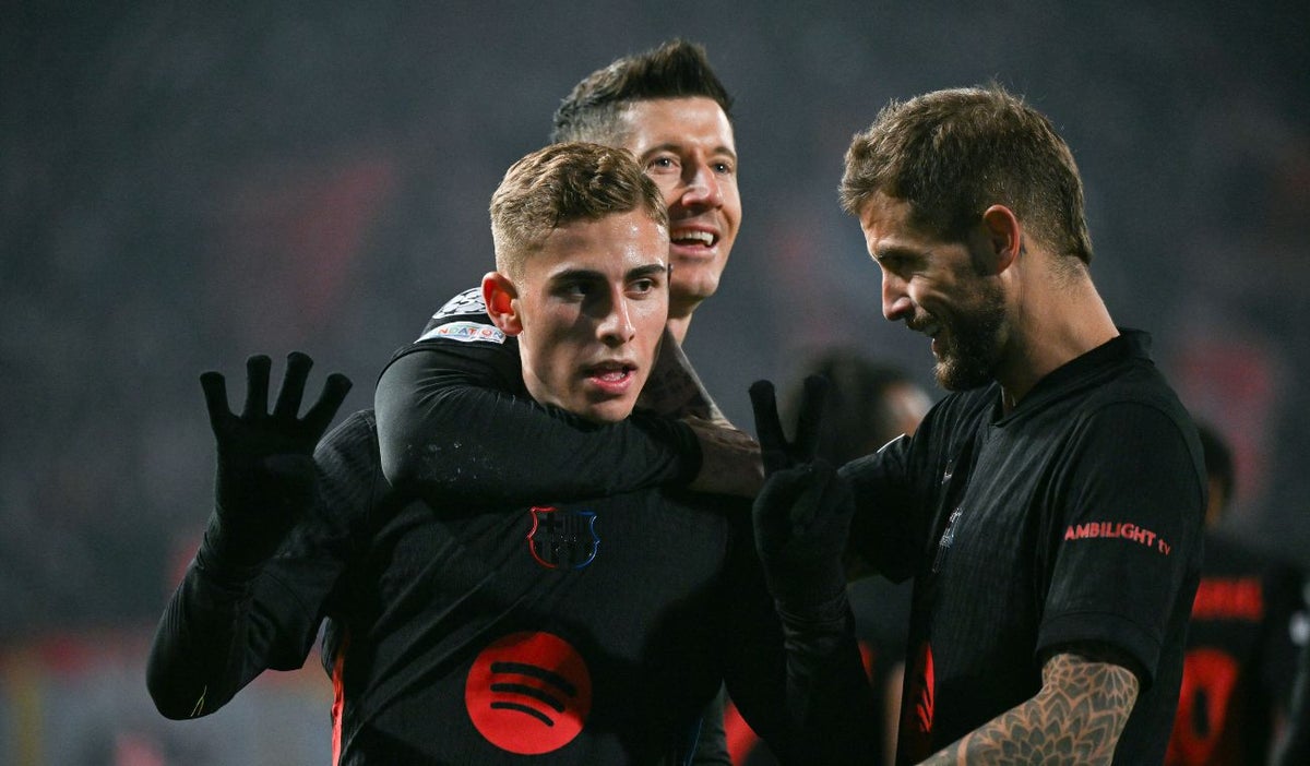 Barcelona arrasa 5-2 a Estrella Roja