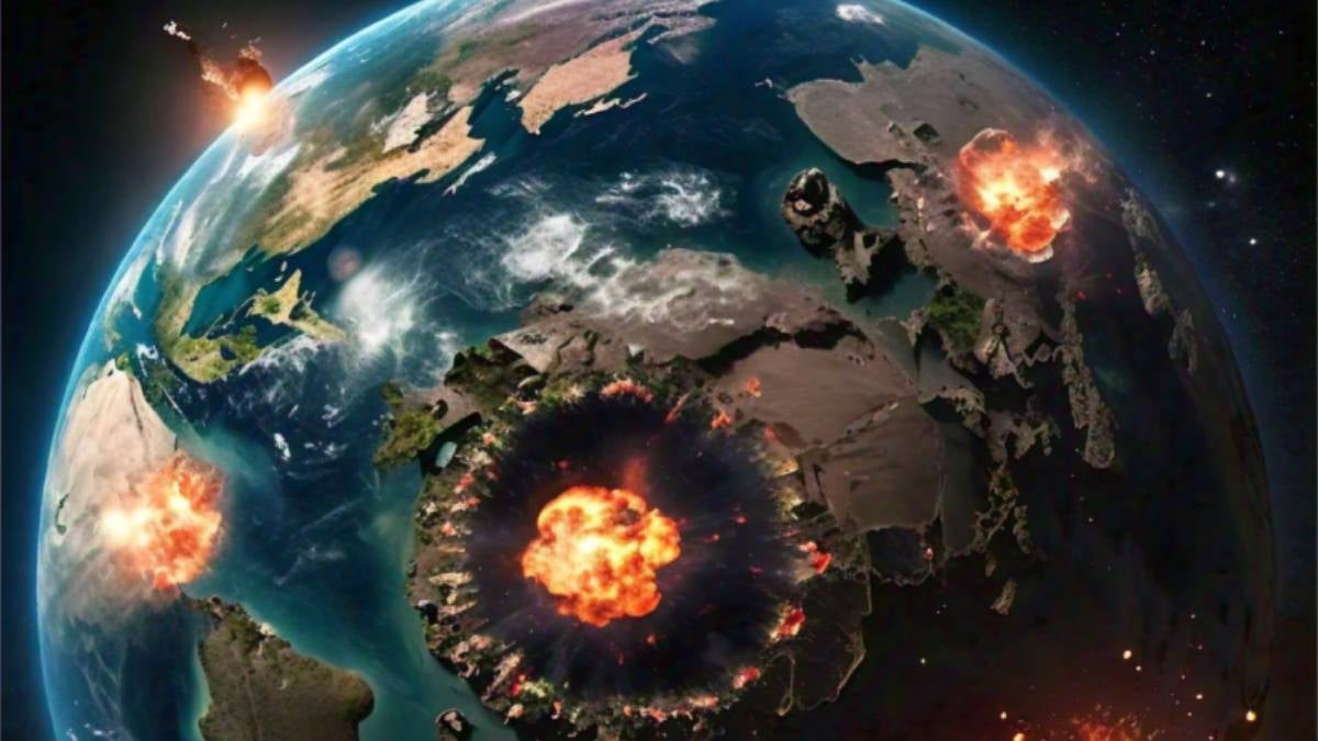 Bombardeo con armas atómicas