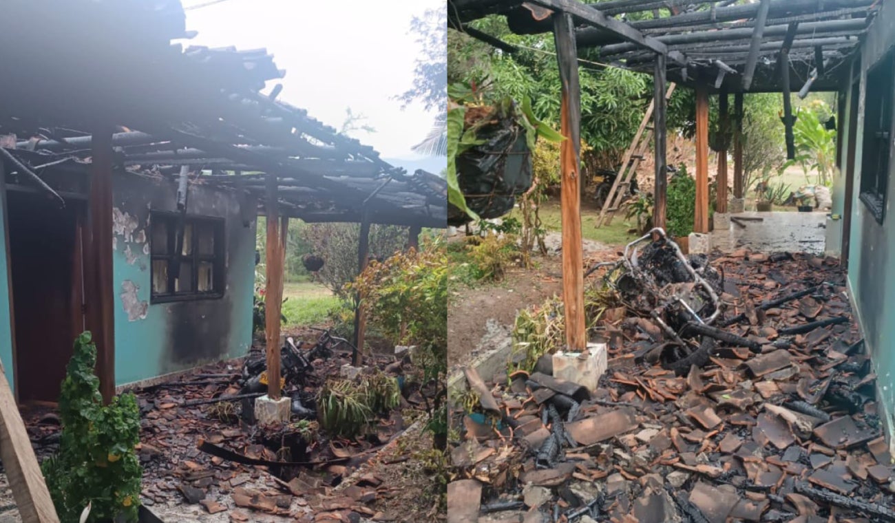 Atentado en casa del director de URT en Caloto, Cauca.