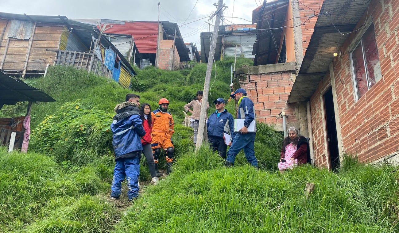 Deslizamiento en Ciudad Bolívar