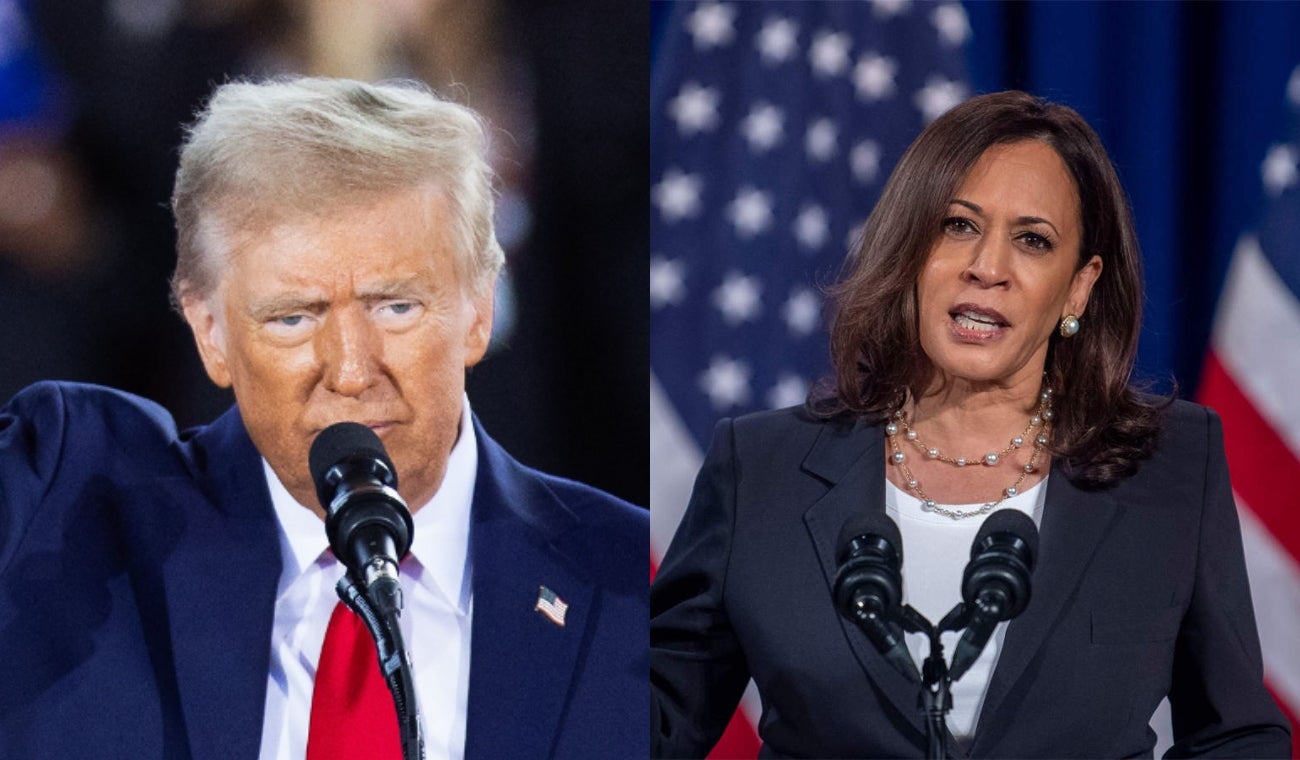 Kamala Harris y Donald Trump